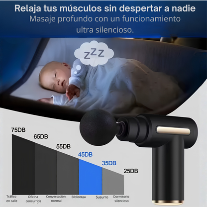 Pistola de masaje